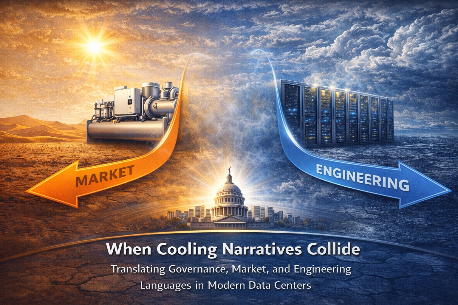 當散熱敘事發生碰撞：
現代資料中心中「治理語言、市場語言與工程語言」的轉譯落差