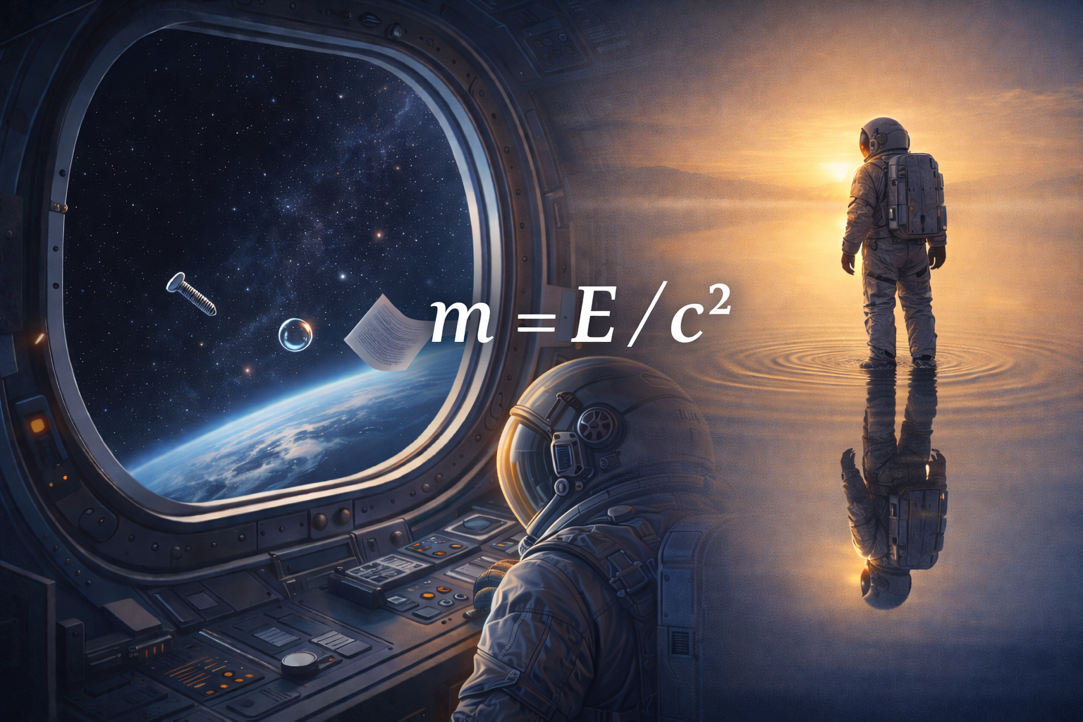 $m = E / c^2$  從宇宙到人類的生成音場