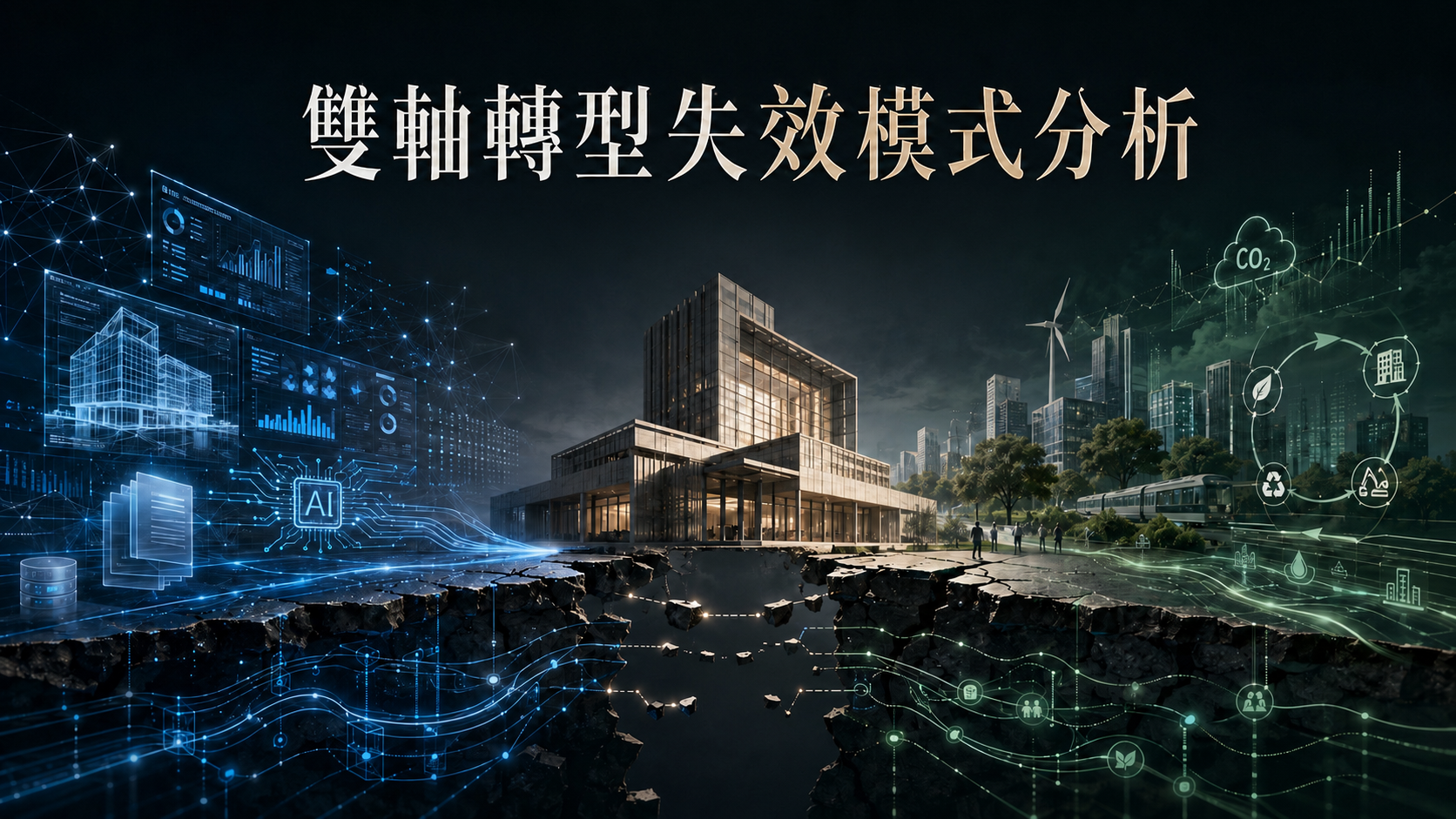 雙軸轉型失效模式分析