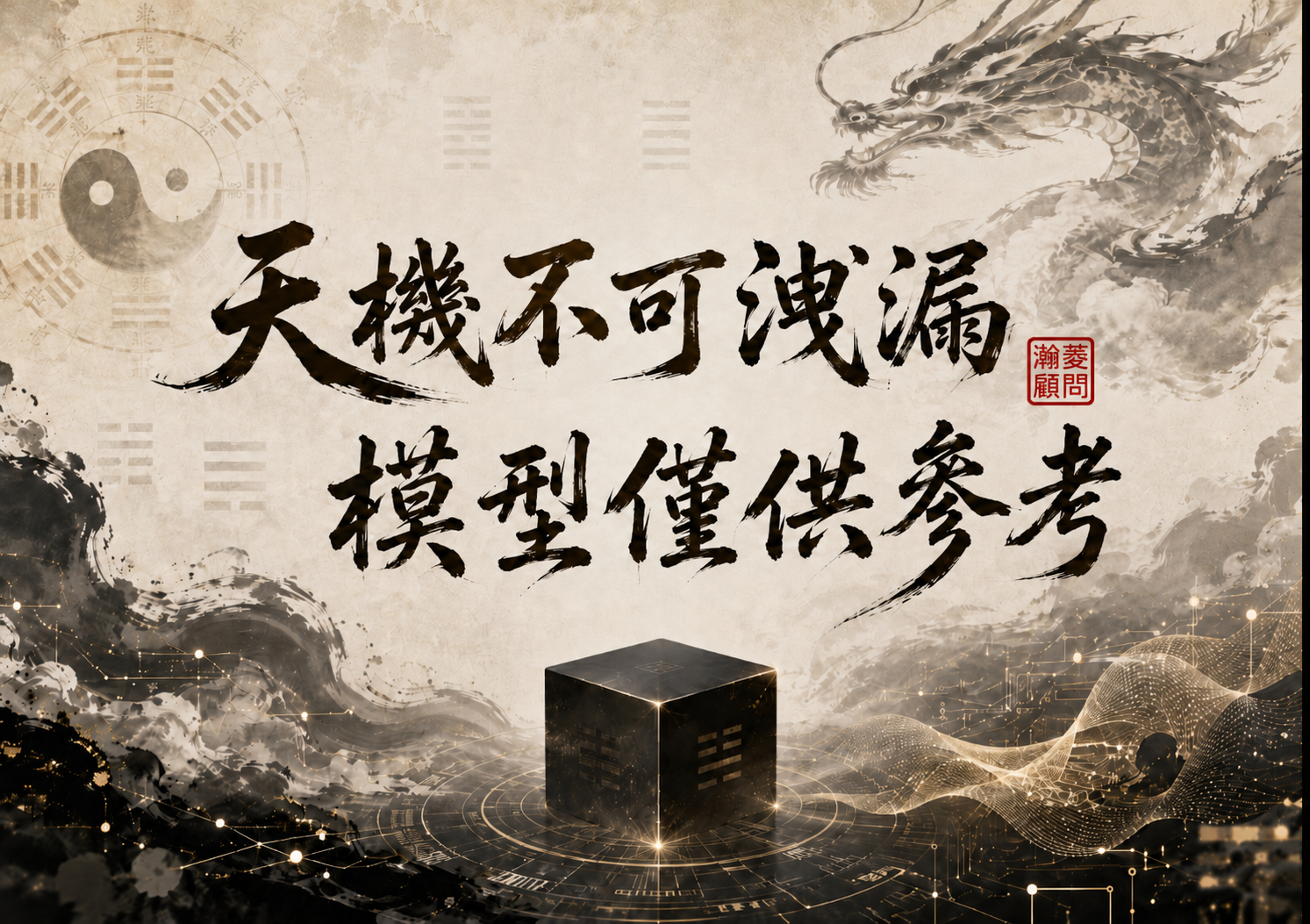 天機不可洩漏 vs 模型僅供參考